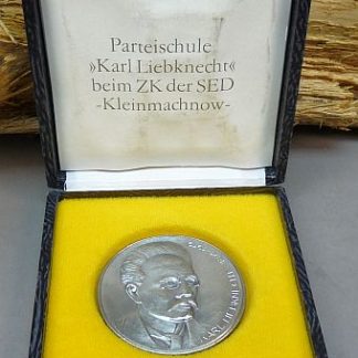DDR NVA Medaille Parteischule Karl Liebknecht