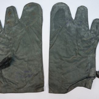 DDR NVA / MFS NBC / CBRN handschoenen, jaren 60!