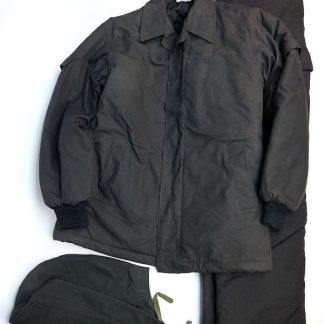 DDR NVA zwart pantser winter uniform