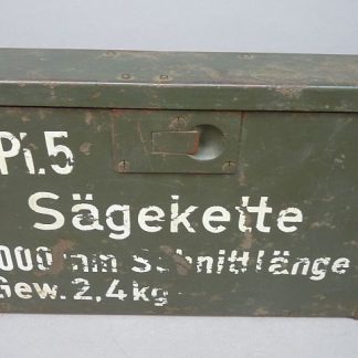 Wehrmacht kistje voor ,,Sagekette,,