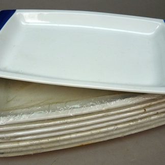 DDR porseleinen vleesschaal fabrikant Kahla