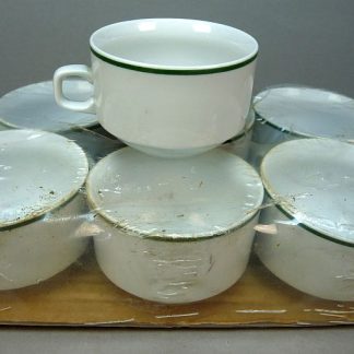 DDR porseleinen soepkom