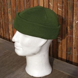 Kl Defensie groene rolmuts, gebruikt
