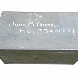 US Army Buit gemaakte Duitse gasschutzvorrat kist