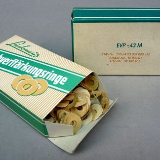 DDR doosje met 1000 stuks ,,Lochverstarkungsringe,,