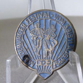 Originele FDJ Festival Pin - Magdeburg 1951