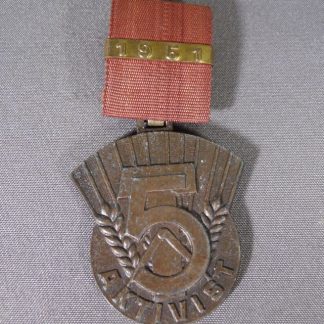 DDR Medaille Aktivist 1951