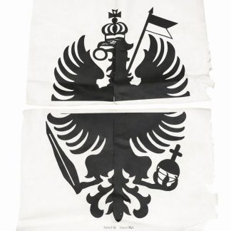 Antieke Prent – Keizerlijke Adelaar | Scheibe Nr. 333 – Paul Zimmer, Stuttgart