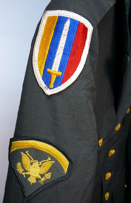 US Army uniform jas, tropical, U.S. Army Europe (USAREUR) - Afbeelding 2