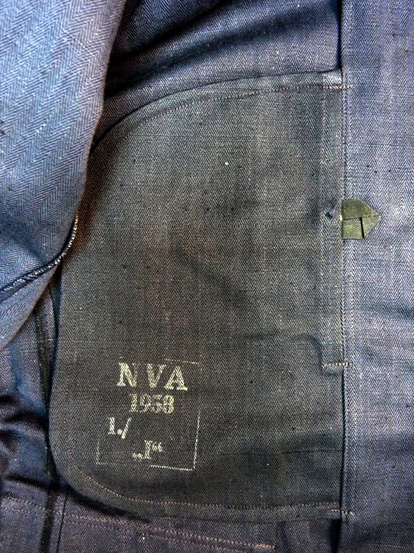 DDR NVA Volksmarine Drillich boorduniform, jaren 50 - Afbeelding 4