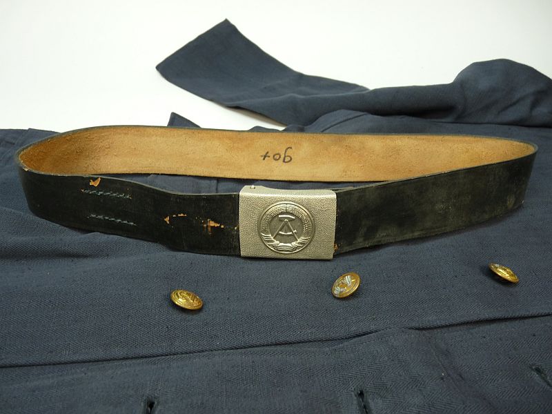 DDR NVA Volksmarine Drillich boorduniform, jaren 50 - Afbeelding 8