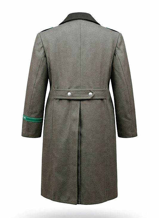 DDR NVA Grenstroepen mantel maat 56! rang jongste Luitenant - Afbeelding 2