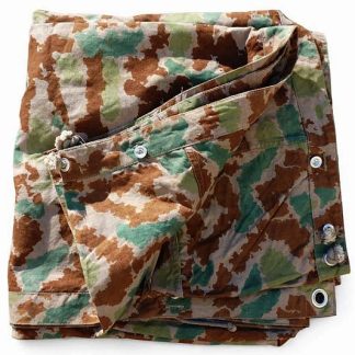 DDR NVA Flachentarn / Blumentarn tentzeil 1959!