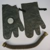 DDR NVA Blumentarn / Flachentarn gasmasker set - Afbeelding 2