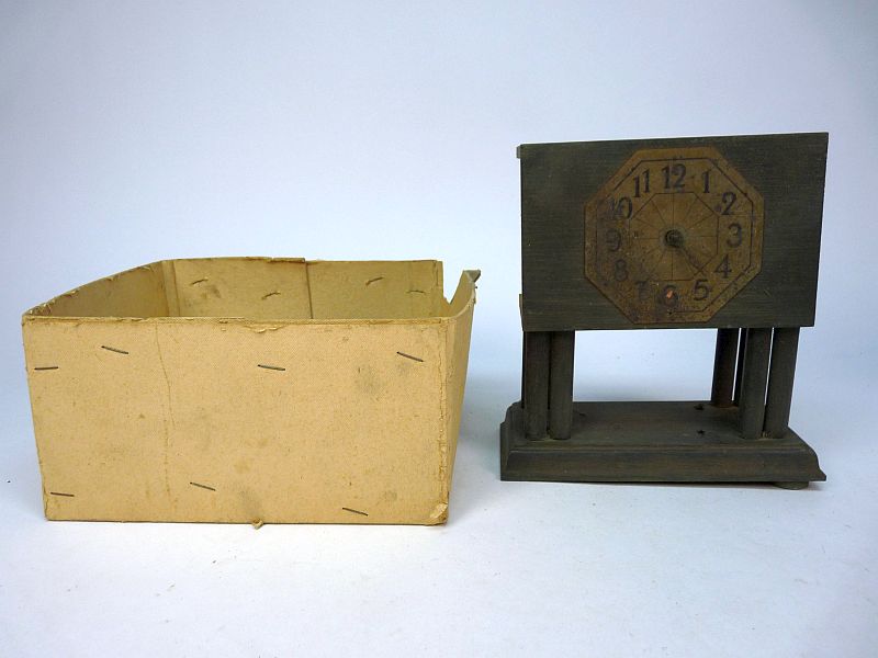 Antieke Speelgoedklok - Afbeelding 2