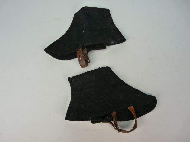 Antieke wollen gamaschen - Afbeelding 3