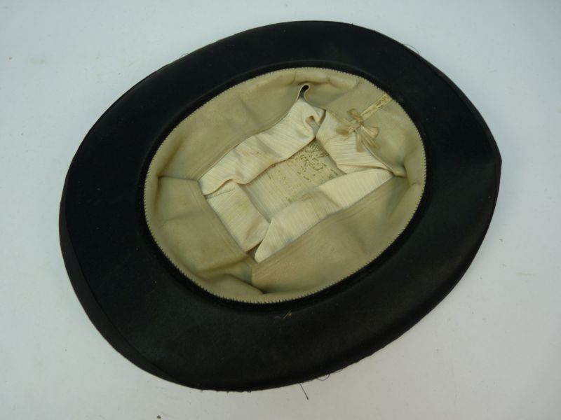 Antieke Zwarte Klaphoed - Afbeelding 3