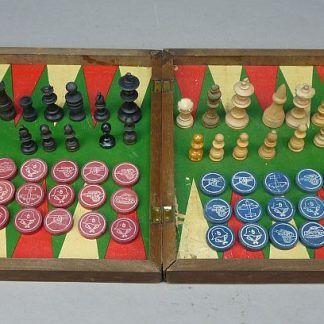 WO II Wehrmacht / Reichswehr backgammon spelset