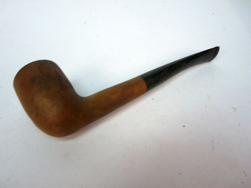 Originele Duitse WO2 Tabakspijp met Bakelieten Mondstuk - Afbeelding 2