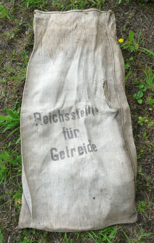 Jute zak “Reichsstelle für Getreide”
