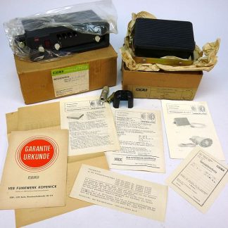 DDR U700 bedieningsdeel met toebehoren, NOS!