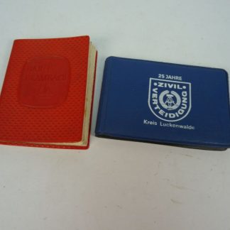 Vintage DDR Zivilverteidigung boekjes