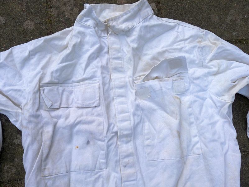 Britse witte militaire werkoverall - Afbeelding 3