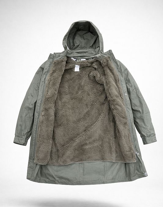 Franse F2 Parka met uitneembare bontvoering, NOS! - Afbeelding 4