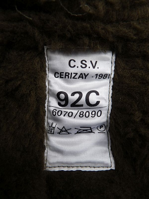 Franse F2 Parka met uitneembare bontvoering, NOS! - Afbeelding 10