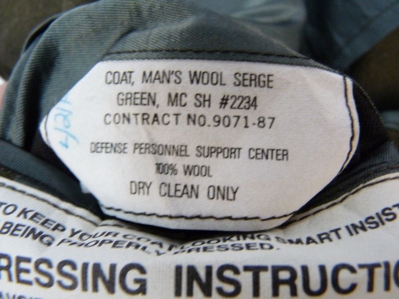 Originele US Marines Dress Coat - Afbeelding 7