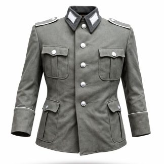 DDR NVA uniform jas met zwarte kraag, 1969