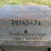 Originele WOII Duitse Luftwaffe transportkist – “Funklandeanlage (Gerätesatz)”