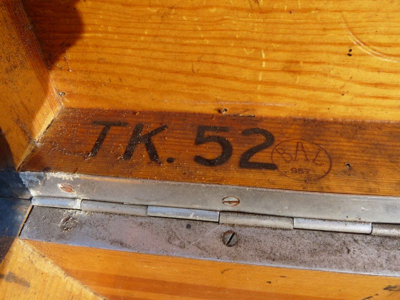 Originele WOII Duitse Luftwaffe transportkist – “Funklandeanlage (Gerätesatz)” - Afbeelding 6