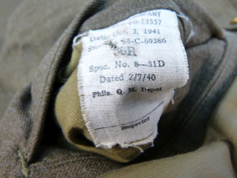 Originele WOII Amerikaanse Leger Uniformjas - Afbeelding 9