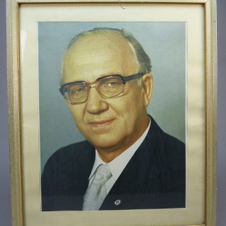 Horst Sindermann portret (DDR)