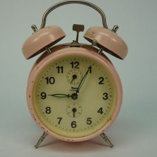 Vintage mechanische wekker – Made in Yugoslavia