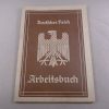 Deutsches Reich Arbeitsbuch 1937