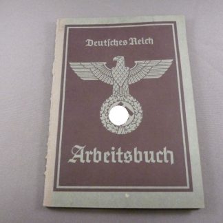 Deutsches Reich Arbeitsbuch – Wittenberg 1939