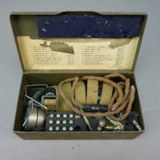 Reserve onderdelen set voor de Britse Wireless set No 19, WO II