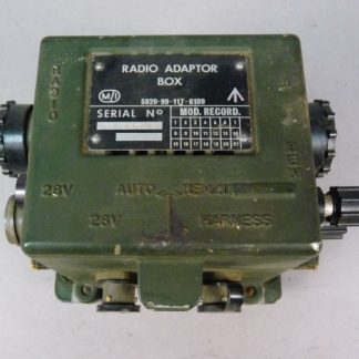 Militaire Radio Adaptor Box – 28V – NATO 5820-99-117-6109