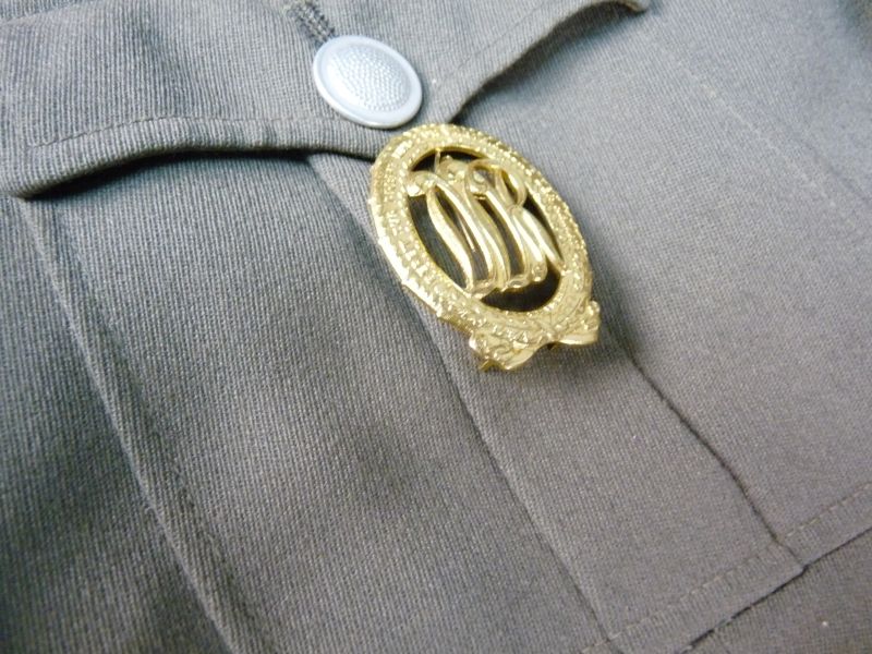 Originele DDR NVA Grenztruppen Uniformjas - Afbeelding 3