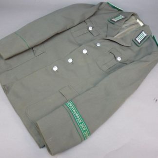 DDR NVA Grenztruppen uniform jas – oud model met gestikte kraagspiegels