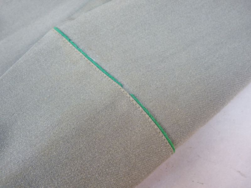 DDR NVA Grenztruppen uniform jas – oud model met gestikte kraagspiegels - Afbeelding 4