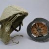 DDR NVA M56 Helm – 1e Model 1960 met periodieke helmcover