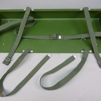 Houder voor een metalen, kunststof of metalen kist