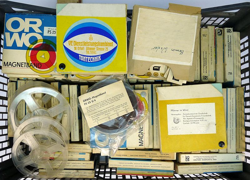 Vintage DDR ORWO Magneetbanden