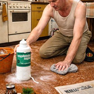 Vintage DDR Vloerwas – Esplendor Super Selbstglanzwachs