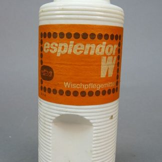 Vintage DDR vloeronderhoudsmiddel “Esplendor W” Wischpflegemittel
