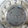 Vintage DDR draaischijf telefoon – RFT - Afbeelding 2