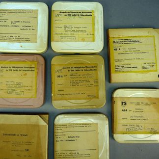 Set DDR educatieve geluidsbanden (spoelen) – schoolmateriaal / audio banden